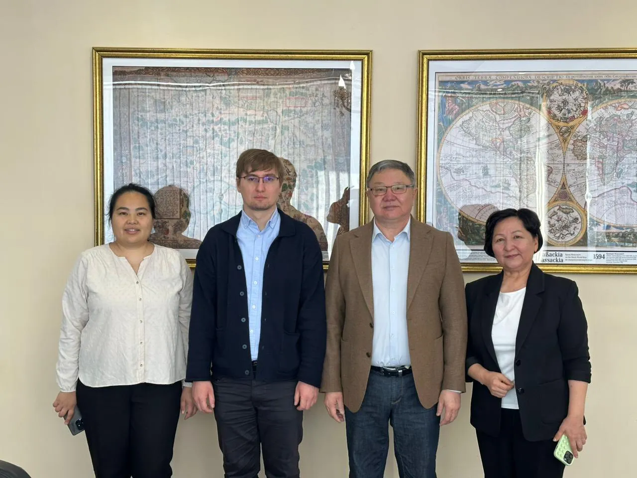 The Rector of Sh. Ualikhanov Kokshetau University met with the invited scholar from Alexandru Ioan Cuza University (Iași, Romania)